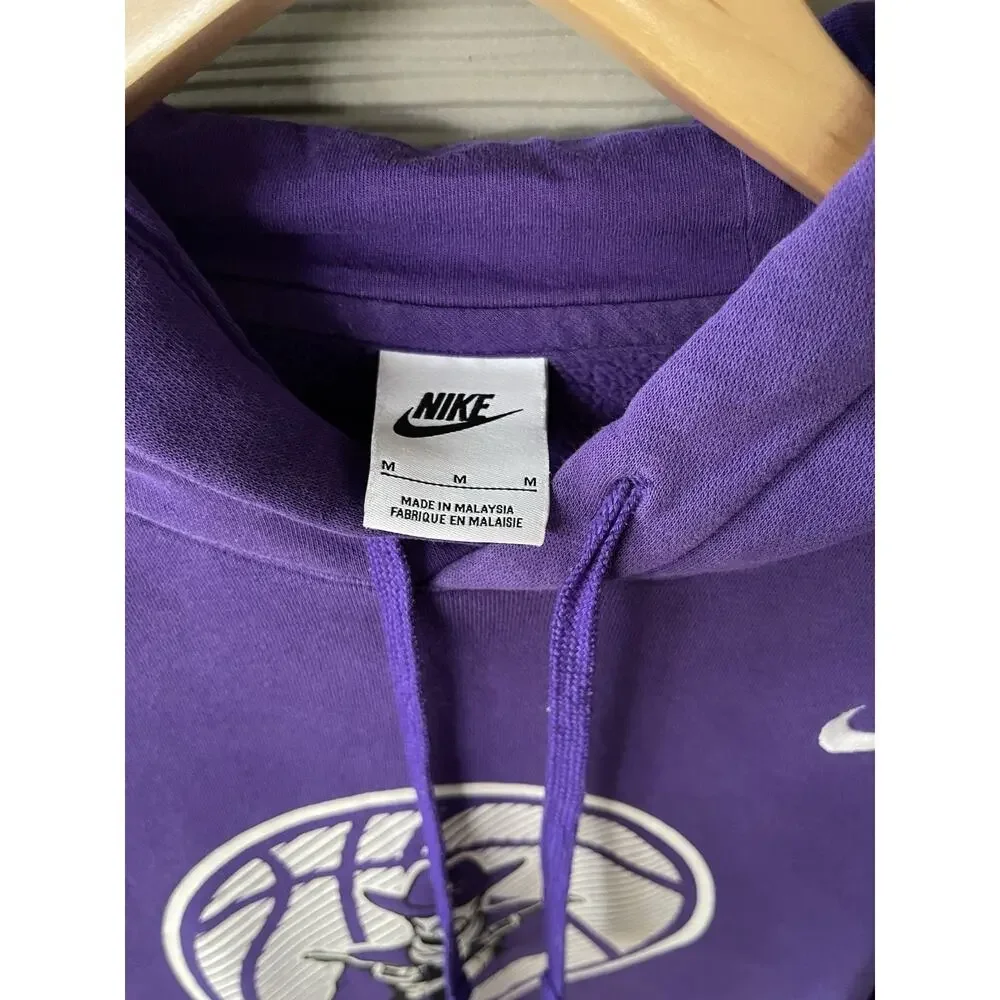 Nike Hardin-Simmons Cowboys Basketball Hoodie Purple Men’s M NCAA Team Issued
